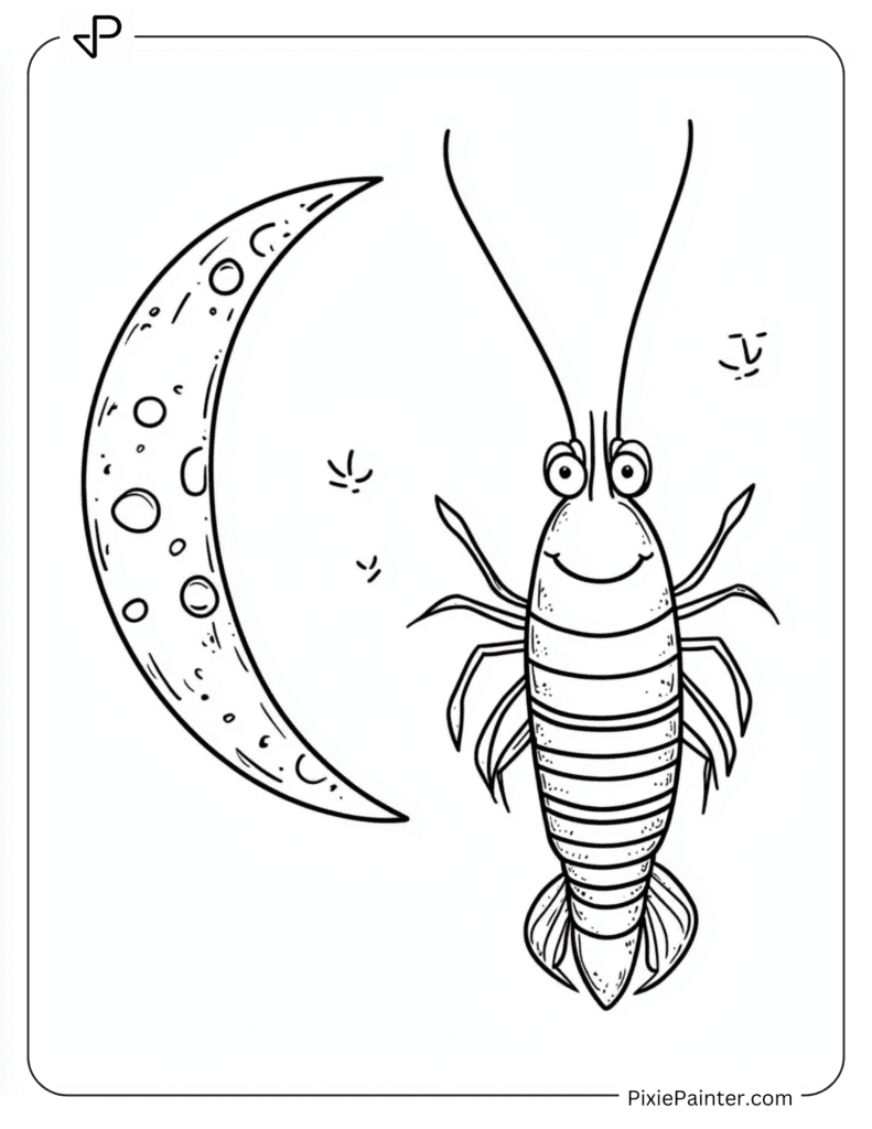 Moon Beside a Lobster