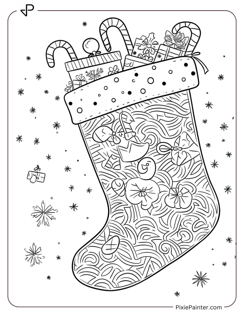 20. Christmas Stocking Filled with Surprises