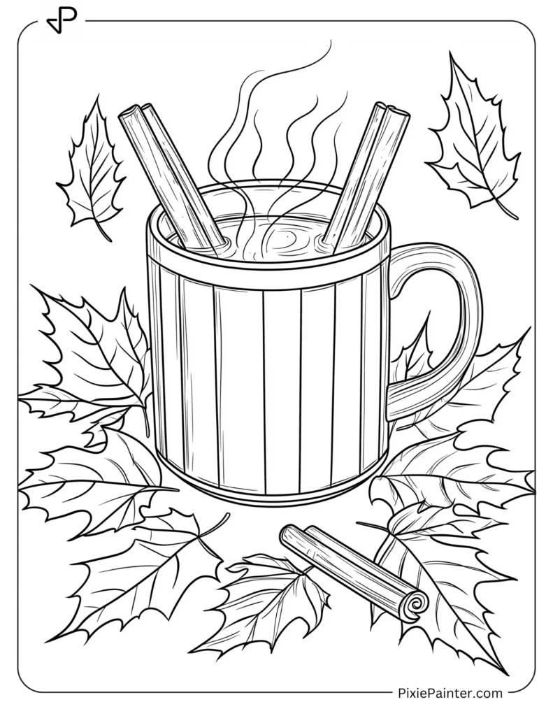 31. Autumn Mug With Cinnamon