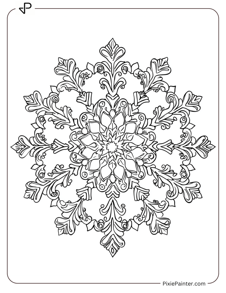 40. Dendrite Snowflake