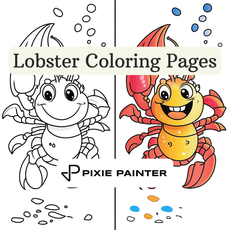 Lobster Coloring Pages