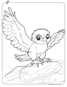 30 Hawk Coloring Pages [Free PDFs] - Pixie Painter