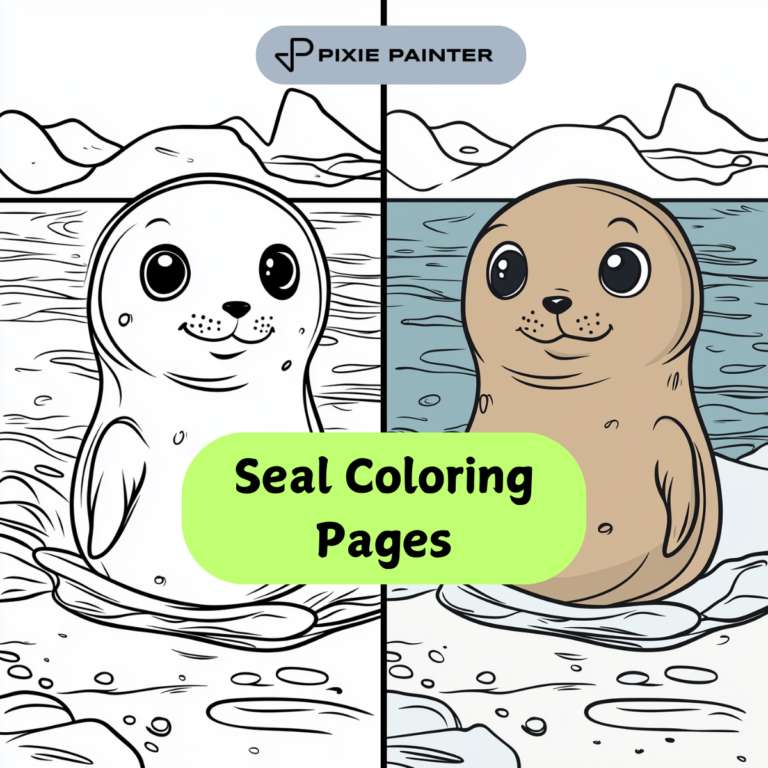 Seal Coloring Pages