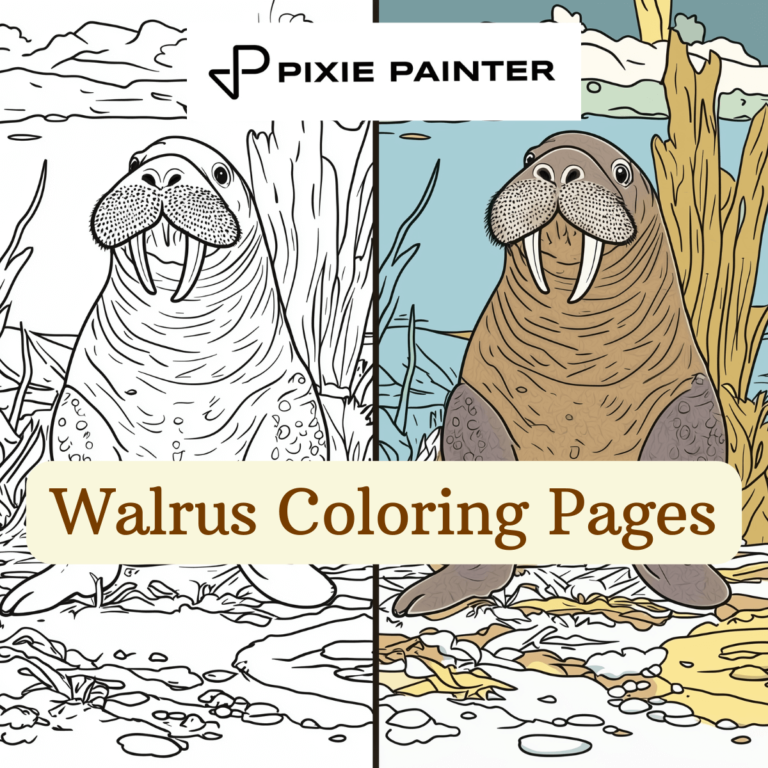 Walrus Coloring Pages