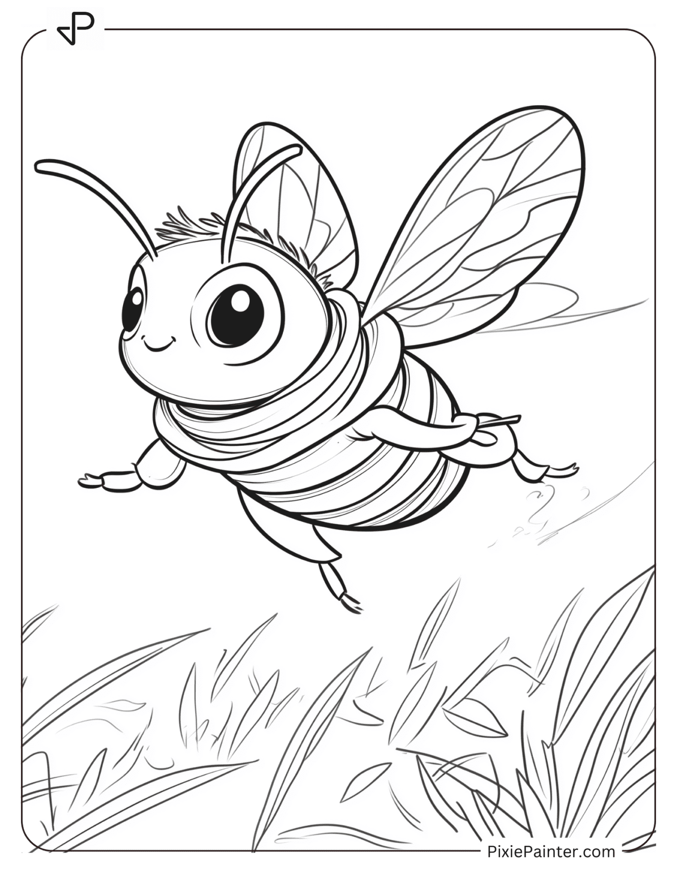 33 Bumblebee Coloring Pages for Kids [Free PDFS] - Pixie Painter