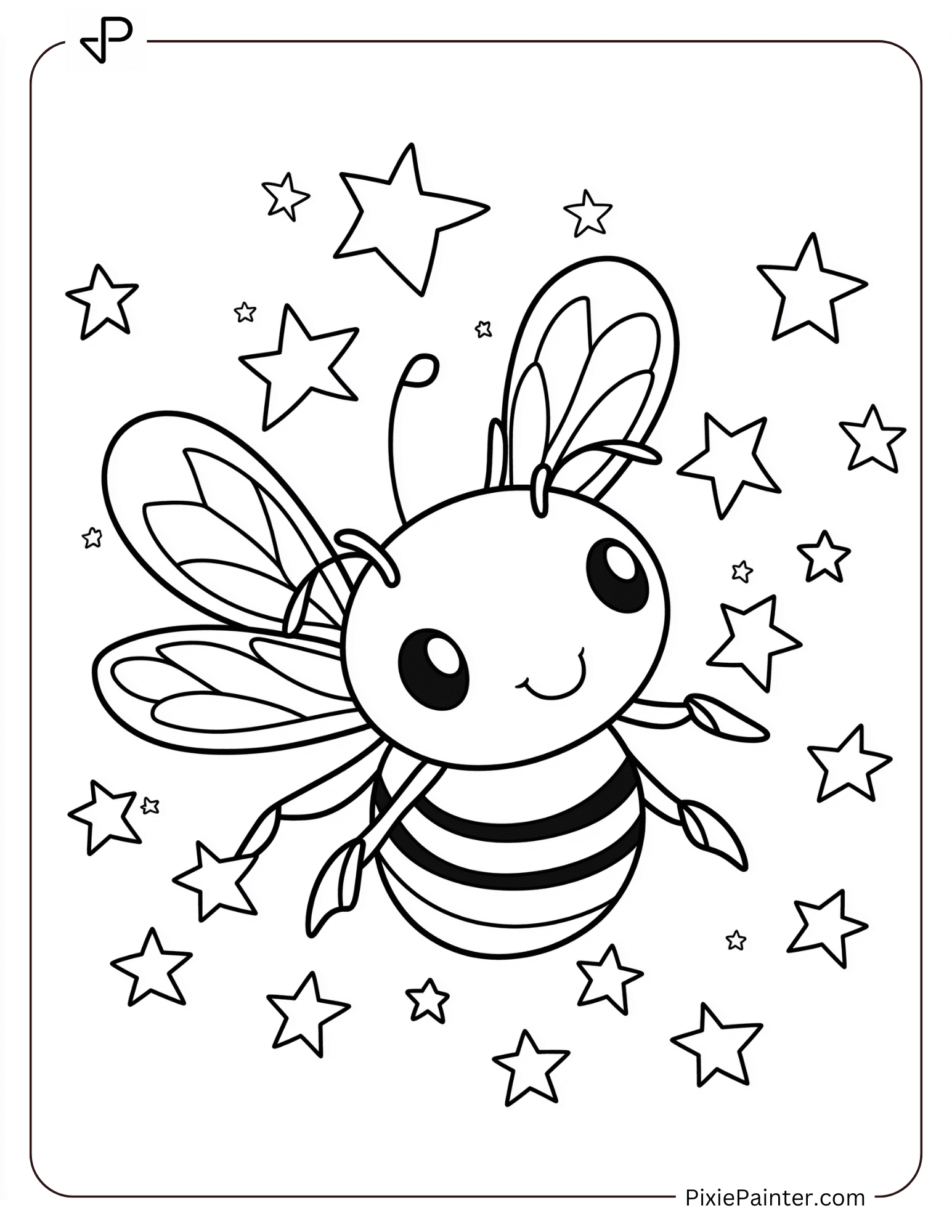 33 Bumblebee Coloring Pages for Kids [Free PDFS] - Pixie Painter