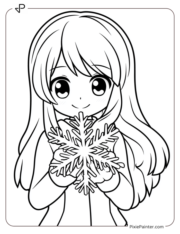 Snowflake Coloring Book - Image 5