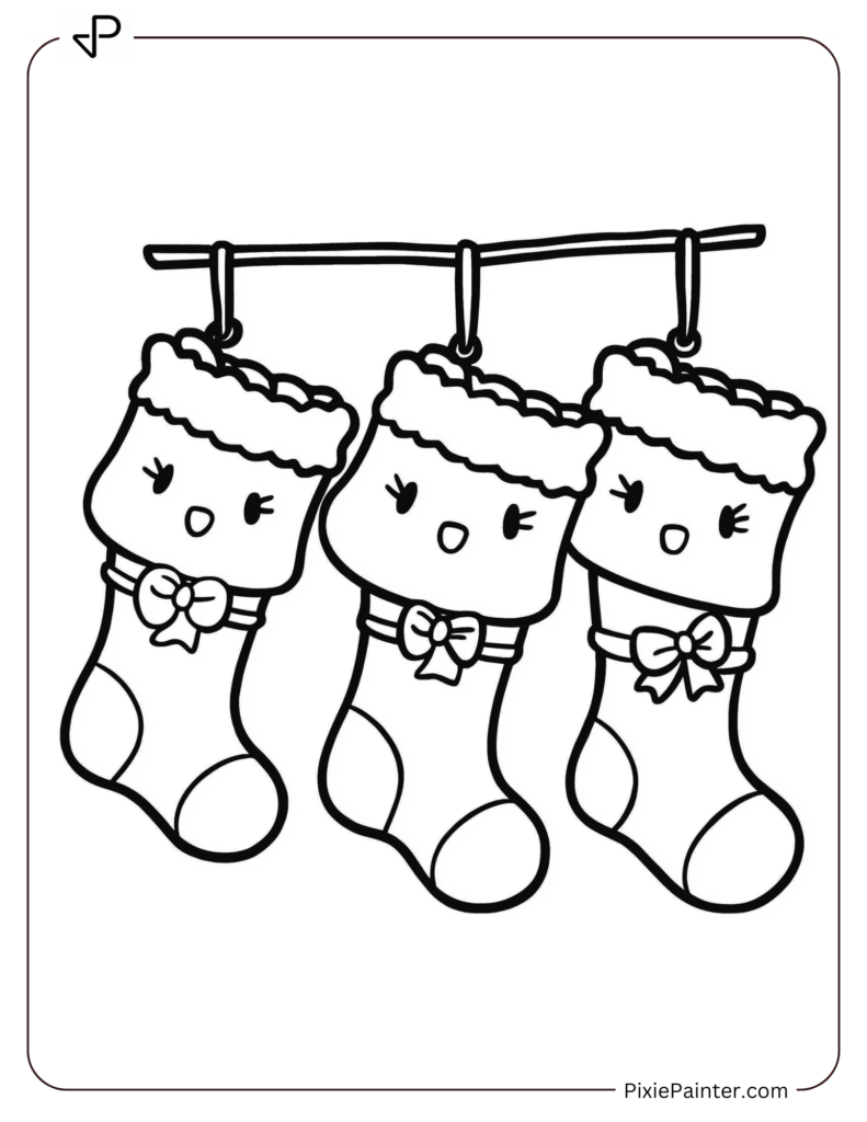 Hello Kitty Within Hanging Stockings