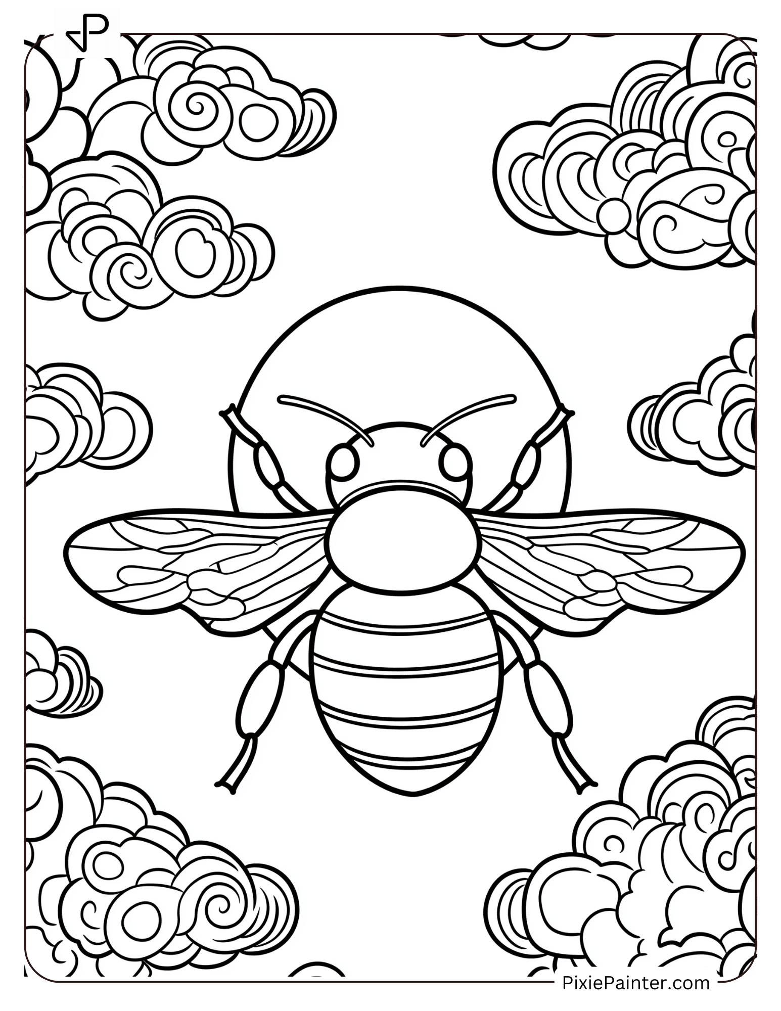 33 Bumblebee Coloring Pages for Kids [Free PDFS] - Pixie Painter