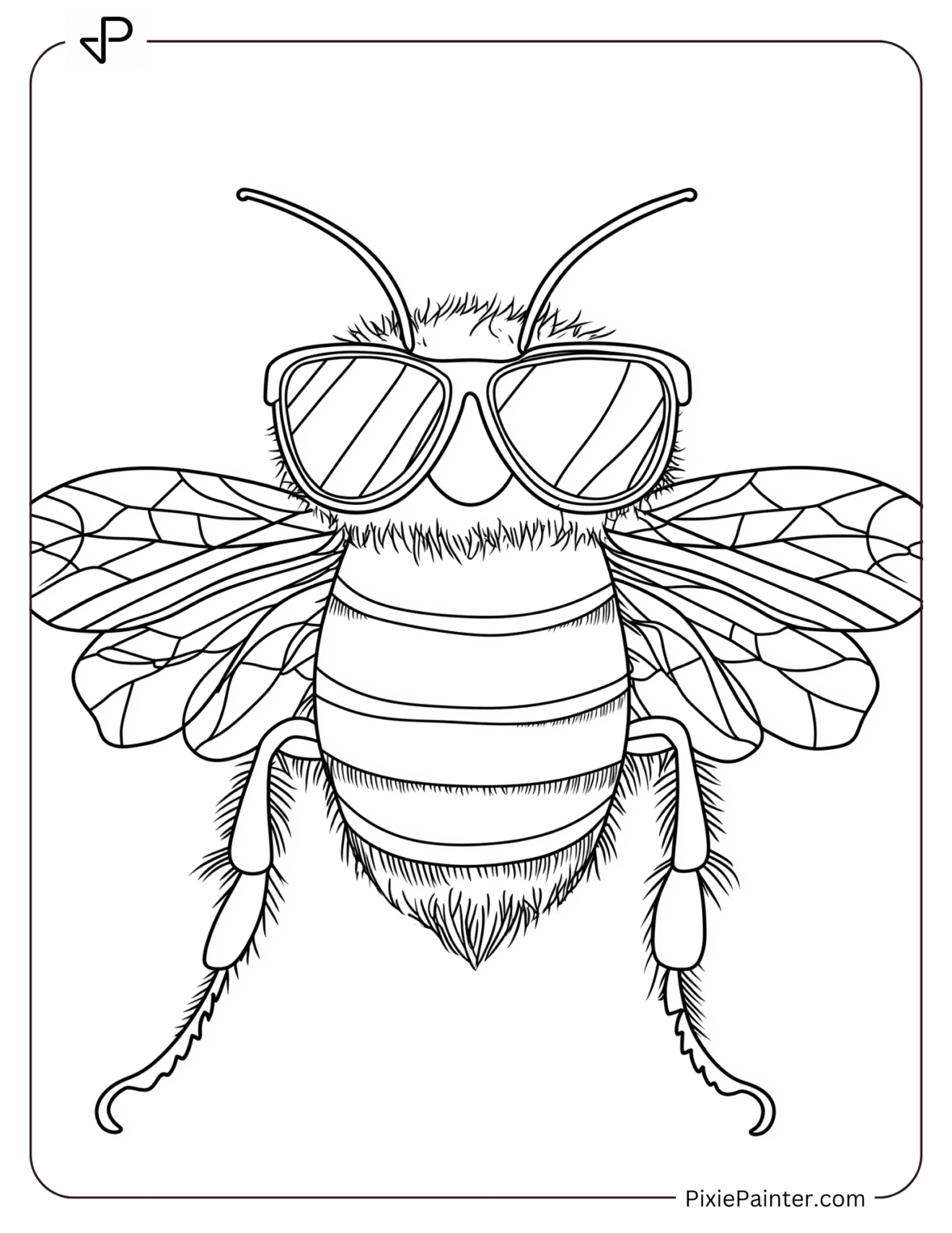 33 Bumblebee Coloring Pages for Kids [Free PDFS] - Pixie Painter