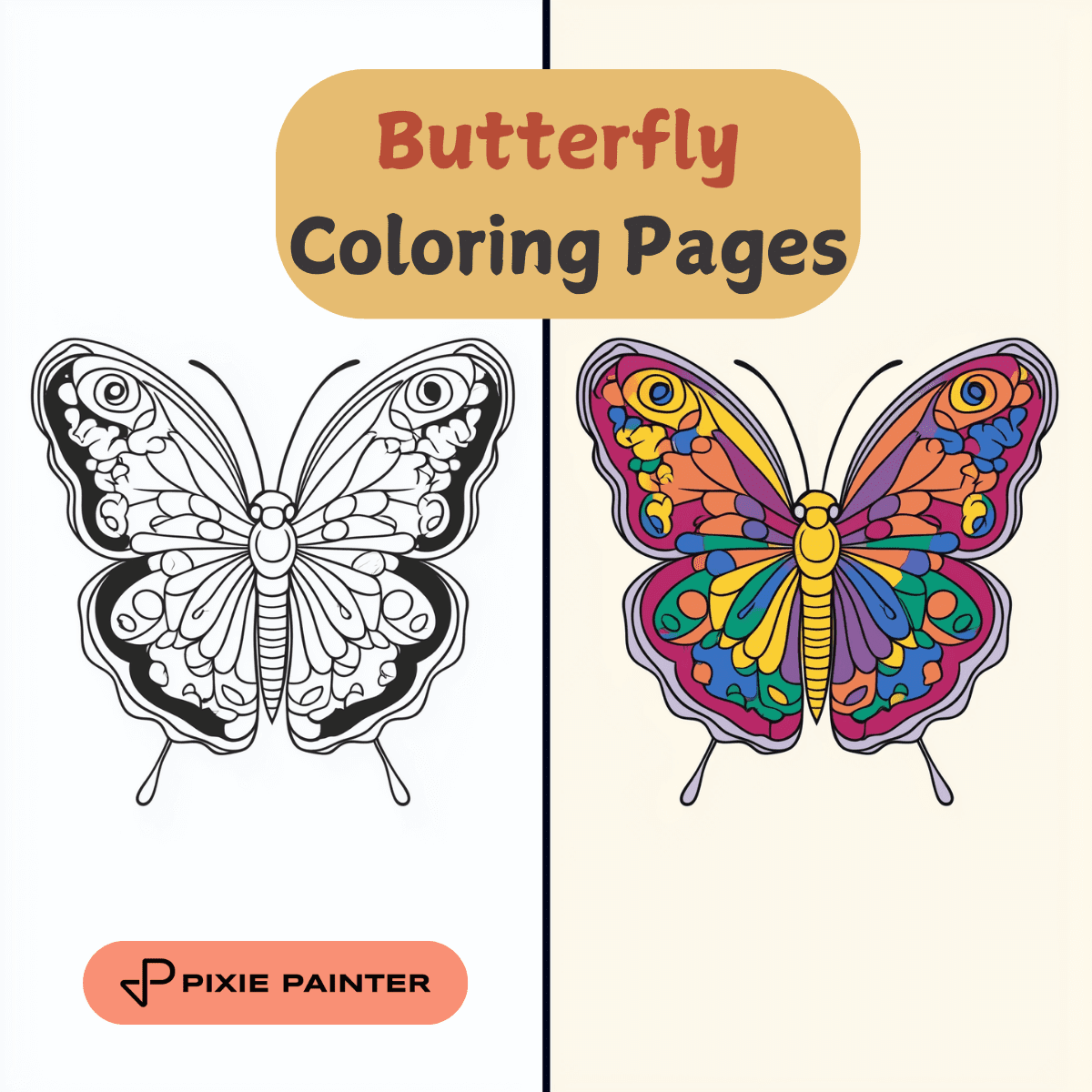 Butterfly Coloring Pages
