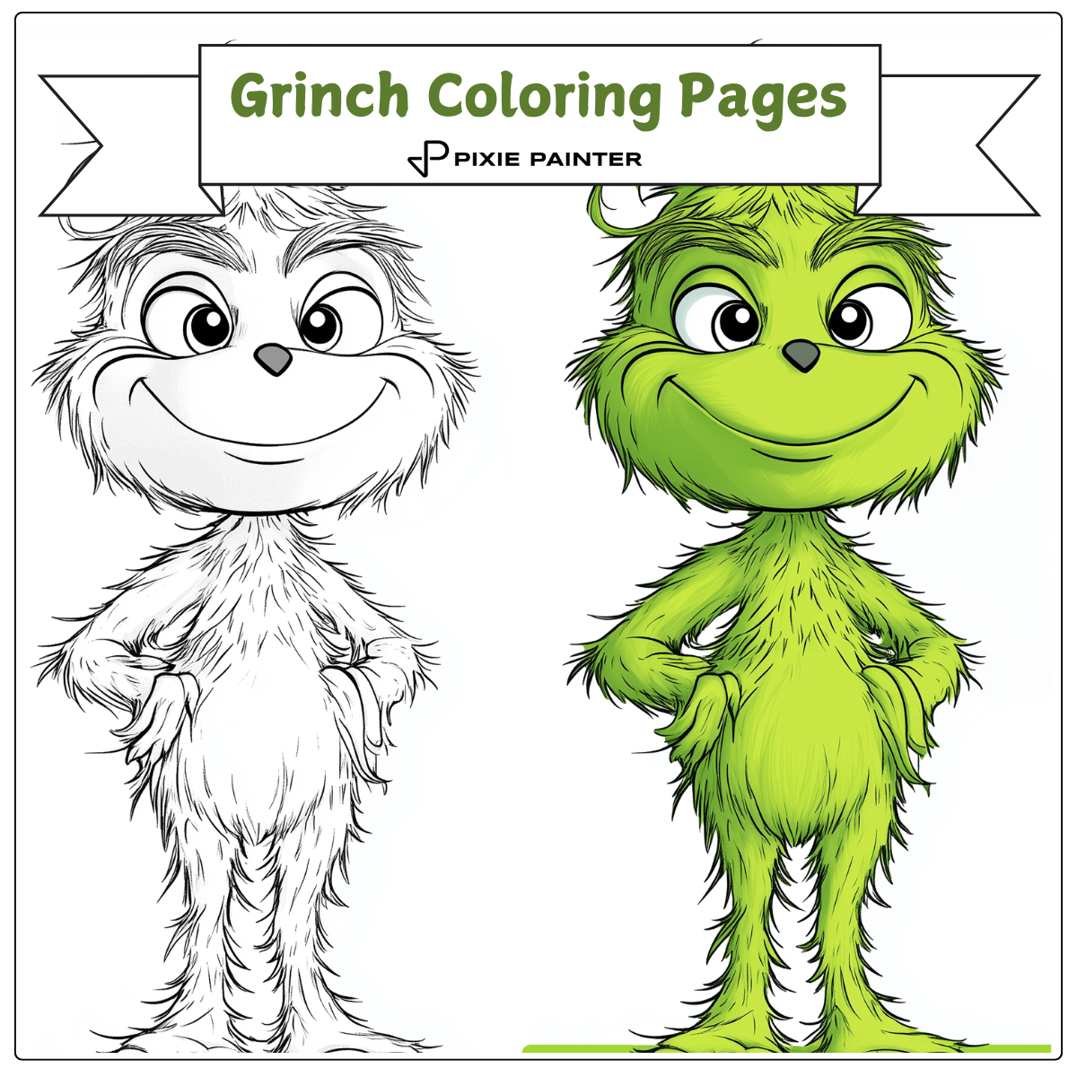 Grinch Coloring Pages