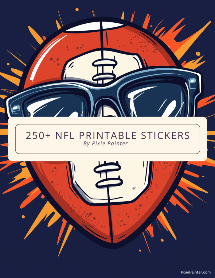 250+ NFL stickers