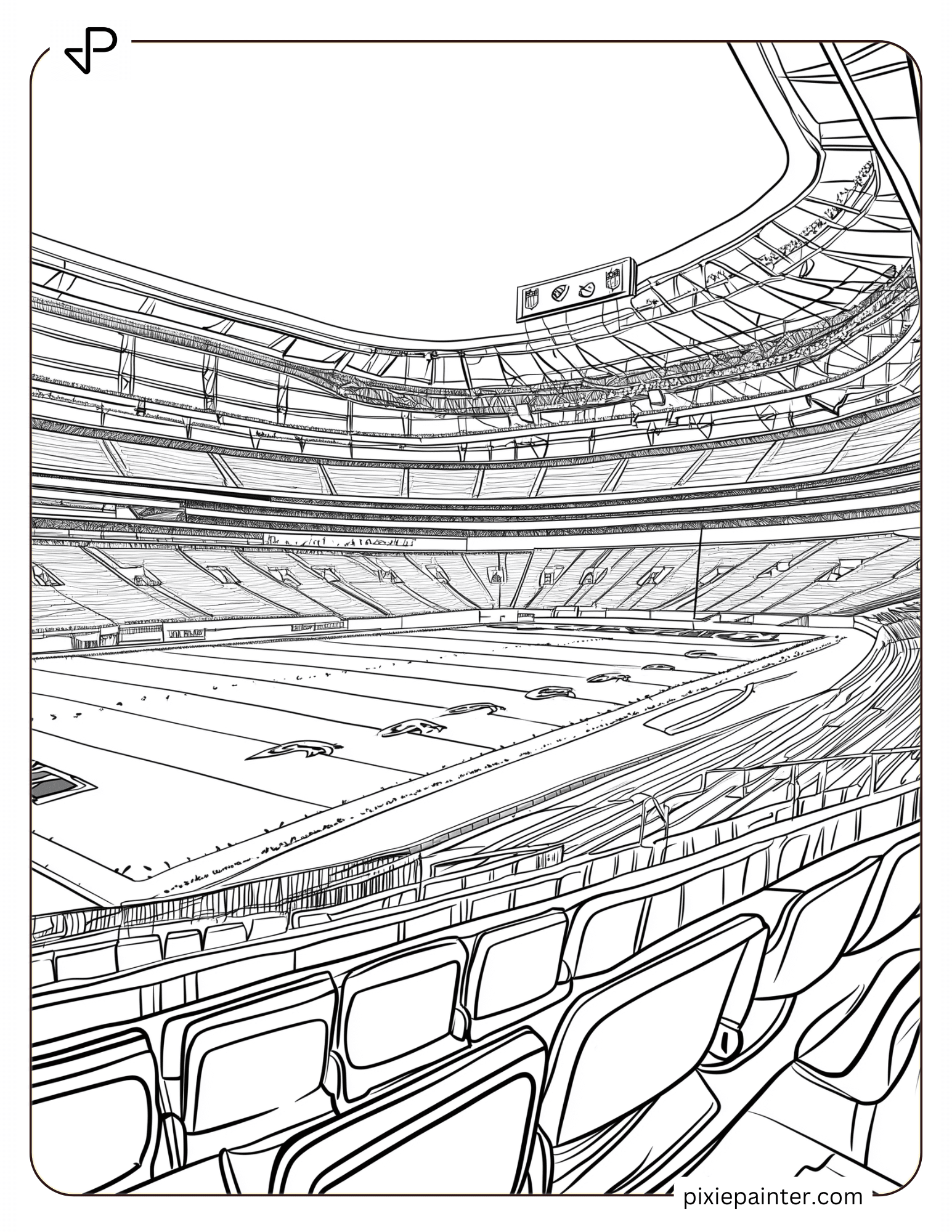 29 Philadelphia Eagles Coloring Pages [Free PDFs] - Pixie Painter
