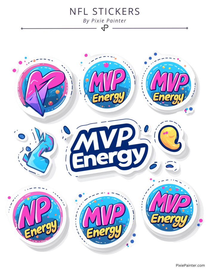 NFL MVP energy stickers