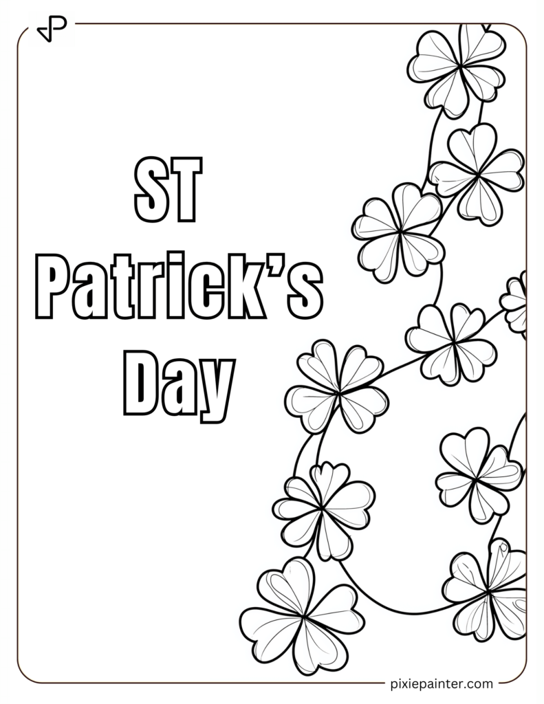 Shamrock Garland