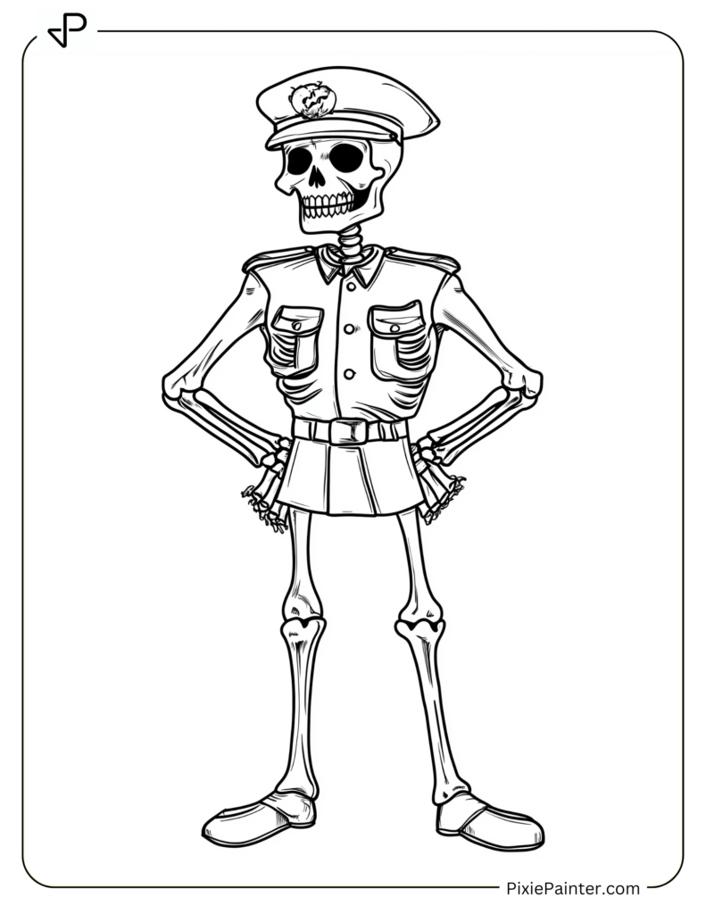 Skull Trooper with a Skeleton Grin