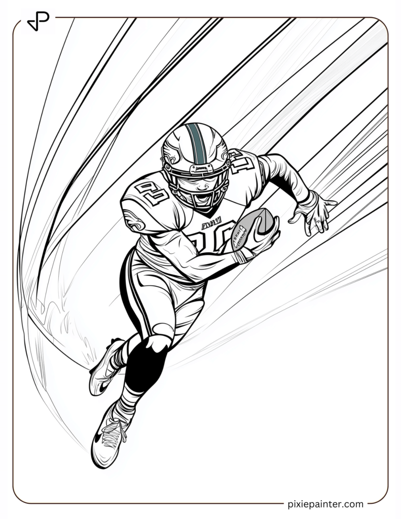 Philadelphia Eagles Punt Return Illustration