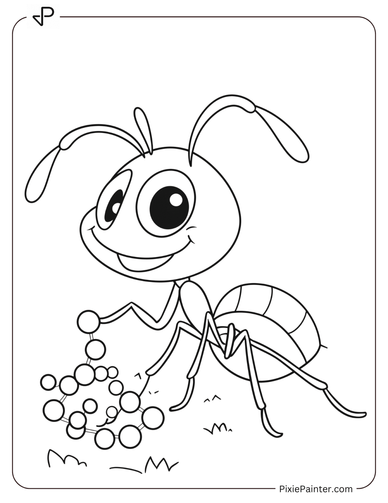 37 Ant Coloring Pages [Free PDFs] - Pixie Painter