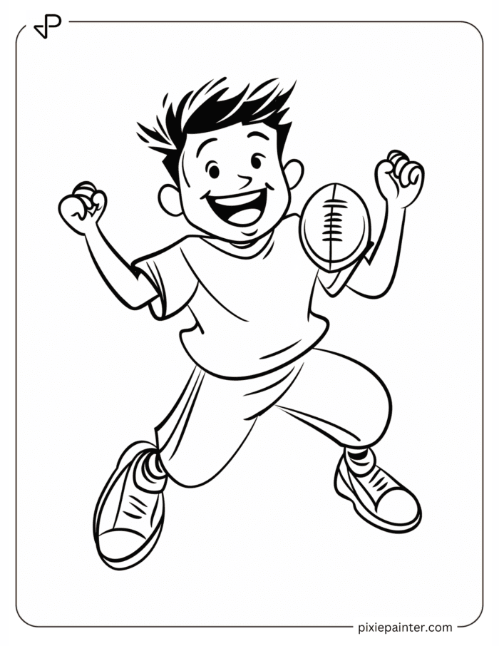 40 NFL Coloring Pages [Free PDFs] - Pixie Painter