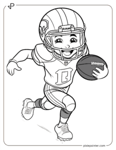 20 Los Angeles Rams Coloring Pages [Free PDFs] - Pixie Painter