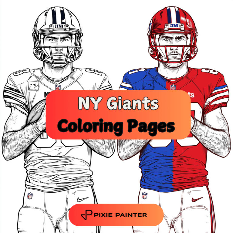 NY Giants Coloring Page