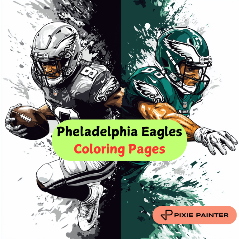 Pheladelphia Eagles Coloring Pages