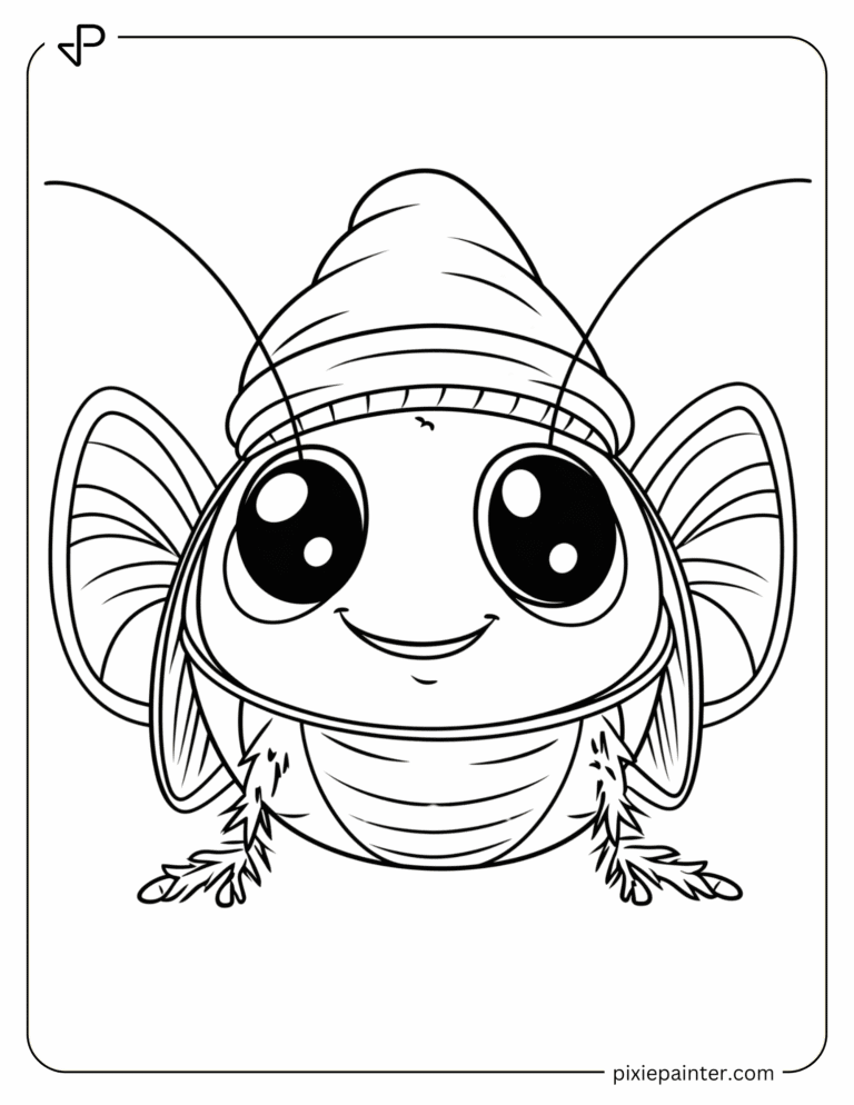 23 Cockroach Coloring Pages [Free PDFs] - Pixie Painter