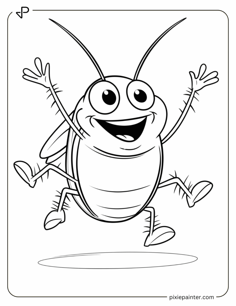 15. Cockroach Jumping in the Air