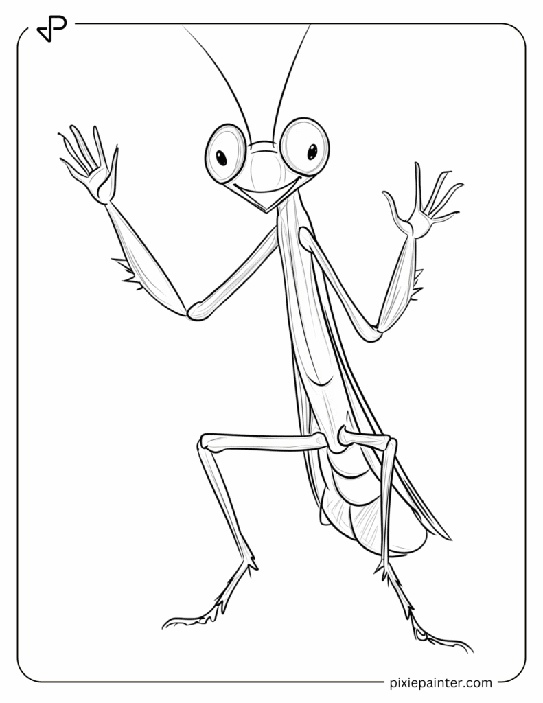 15. Happy Mantis Cheering