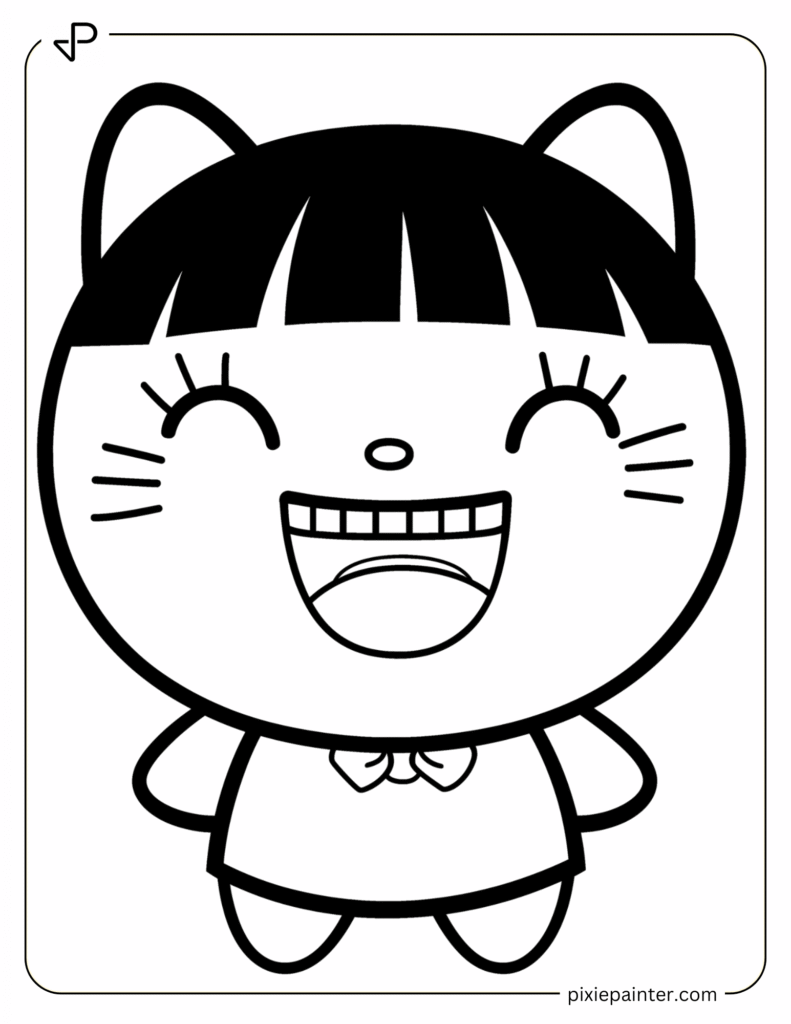 21. Kuromi Laughing Mischievously