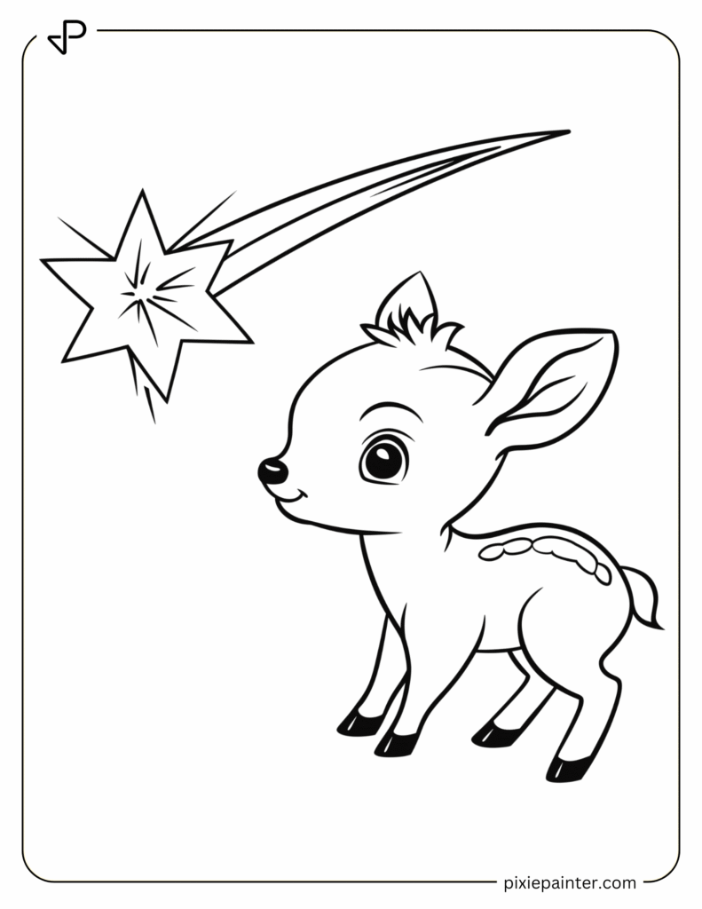26. Deer and a Shooting Star