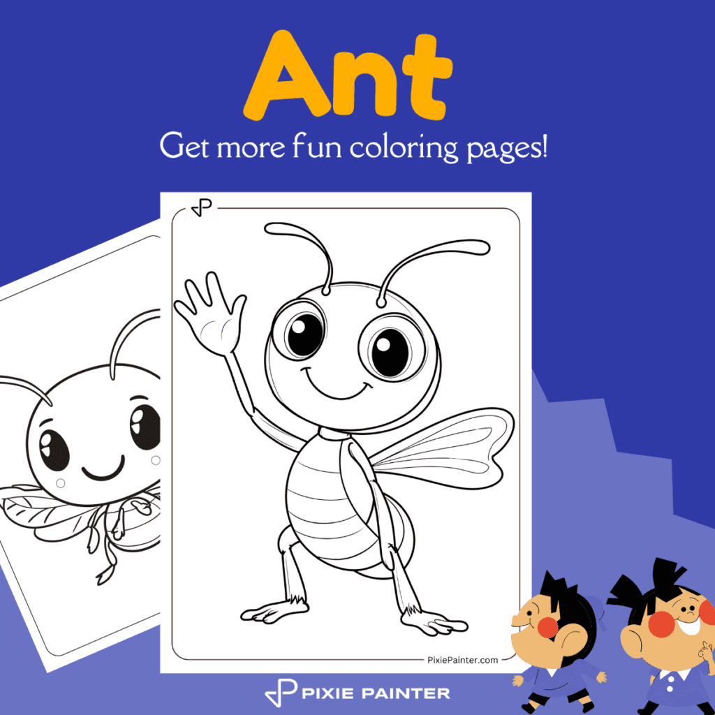 Ant Coloring PagesAnt Coloring Pages