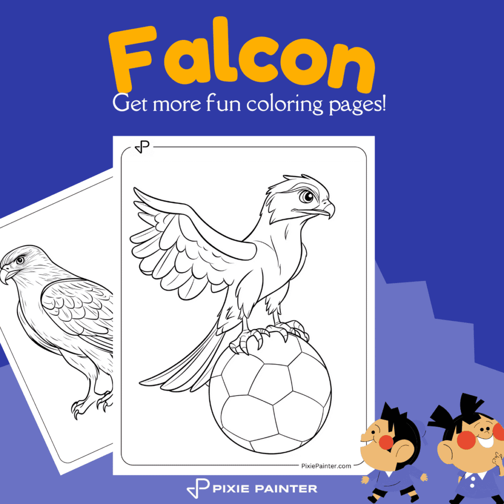 Falcon Coloring Pages