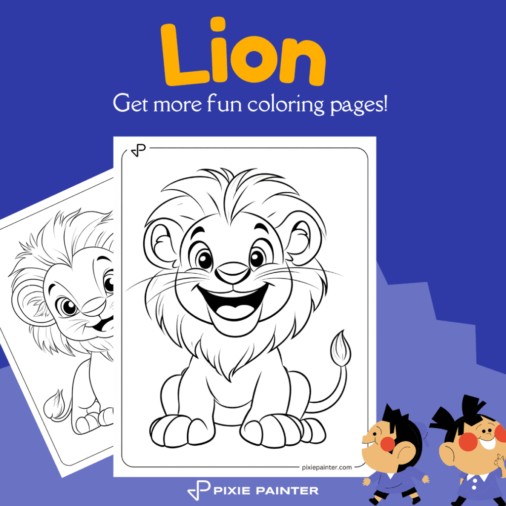 Lion Coloring Pages