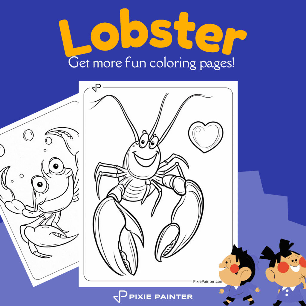 Lobster Coloring Pages