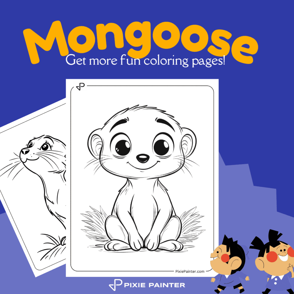 Mongoose Coloring Pages