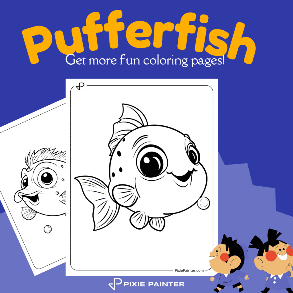 Pufferfish Coloring Pages
