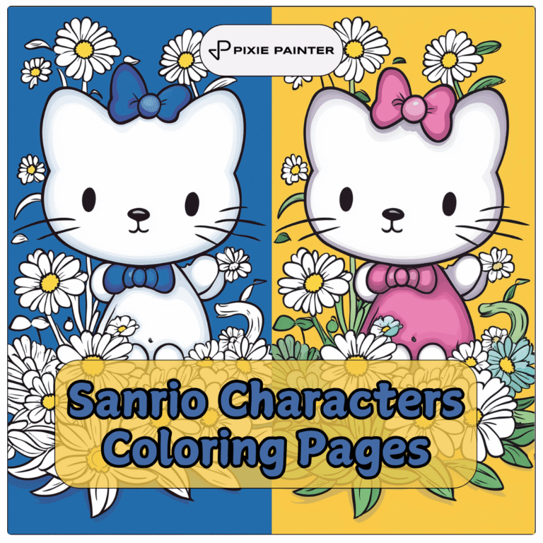 Sanrio Characters Coloring Pages
