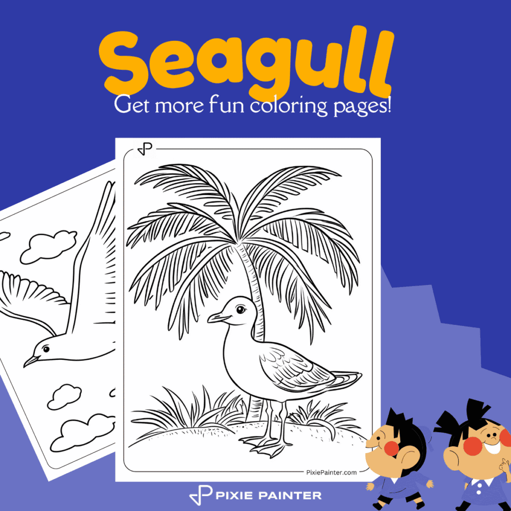 Seagull Coloring Pages