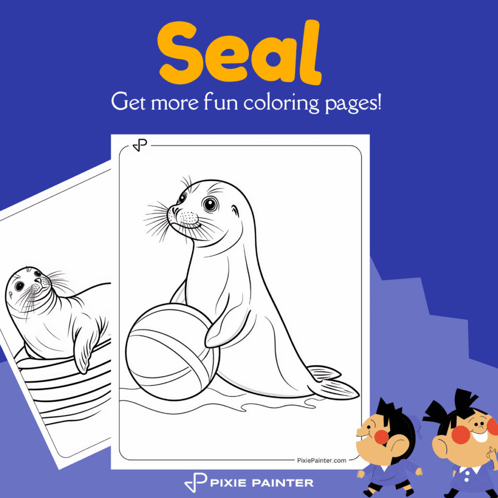 Seal Coloring Pages