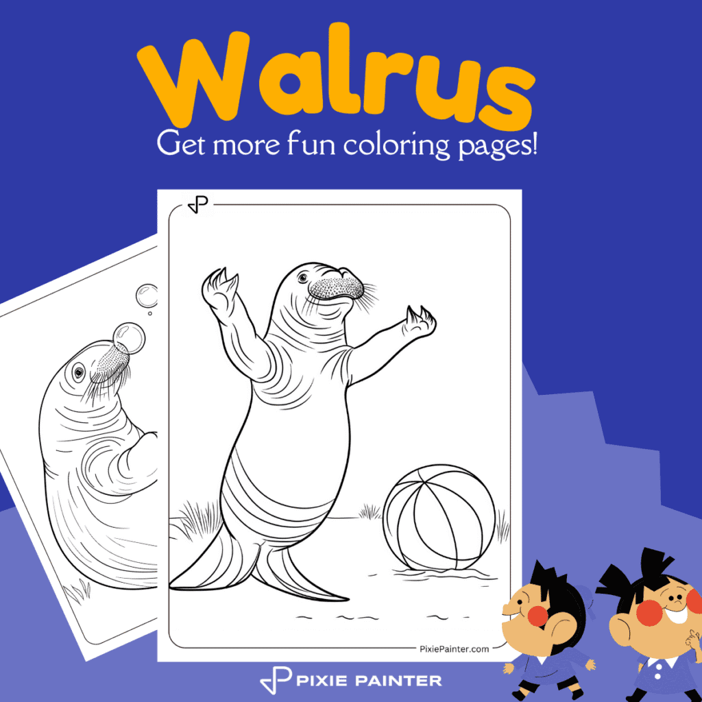 Walrus Coloring Pages