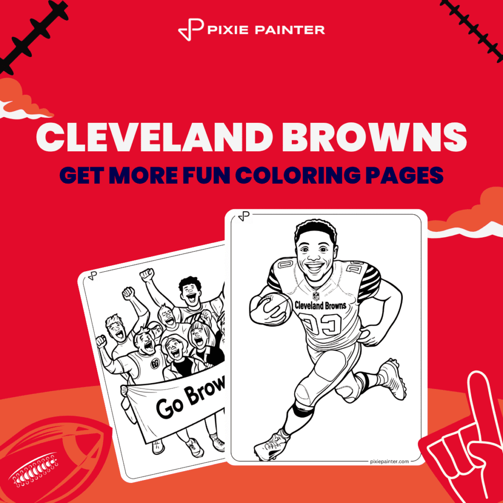 Cleveland Browns Coloring Pages