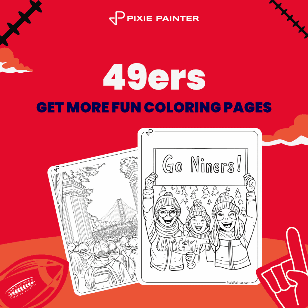 49ers Coloring Pages