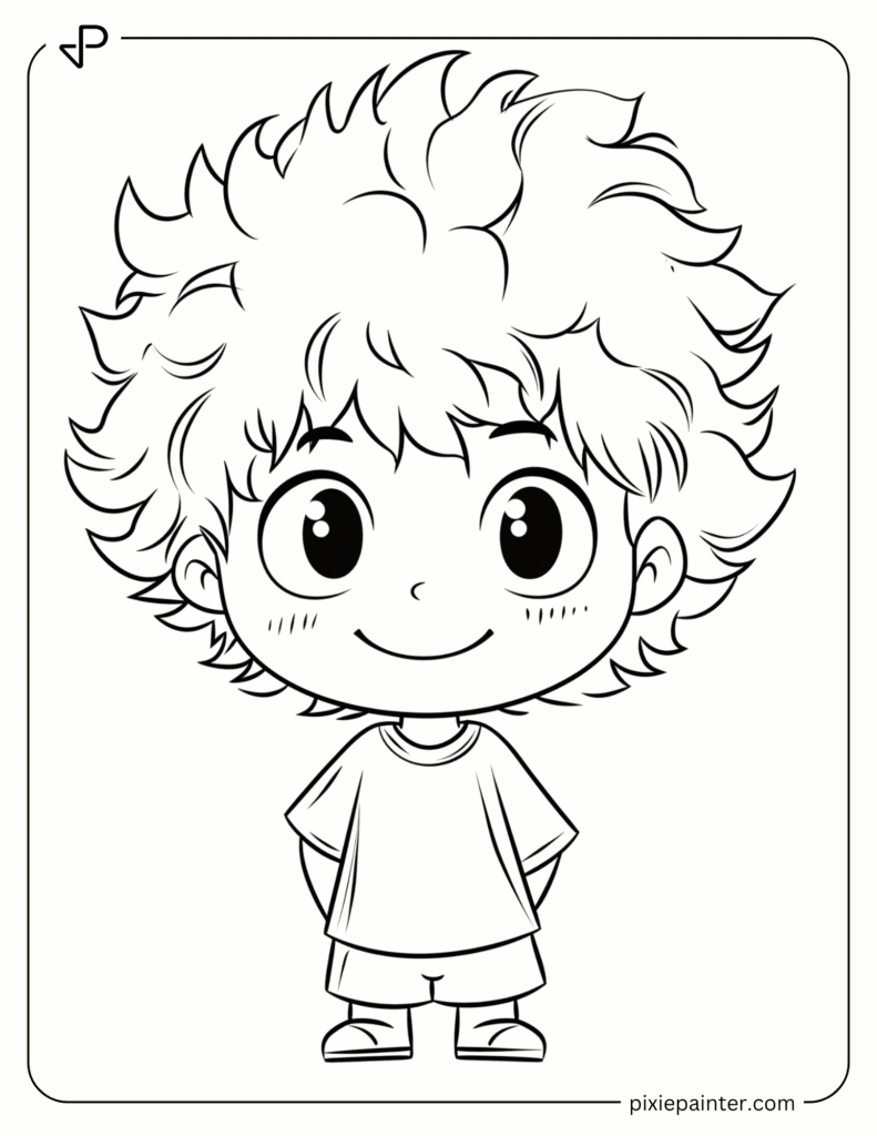 12. Chibi Deku with a Smile
