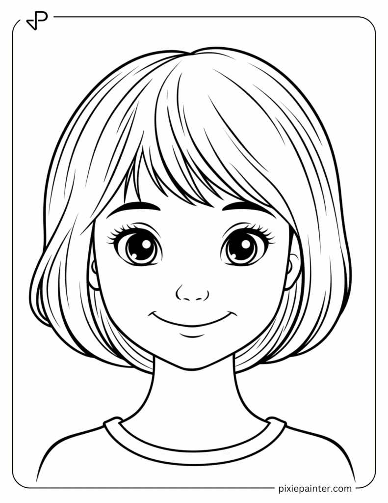 20. Anime Girl With Short Bob Hair