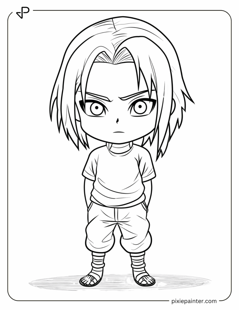 24. Chibi Itachi Standing