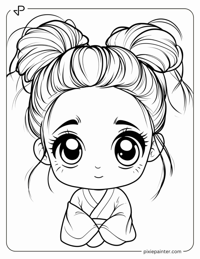 29. Anime Girl With Big Round Eyes