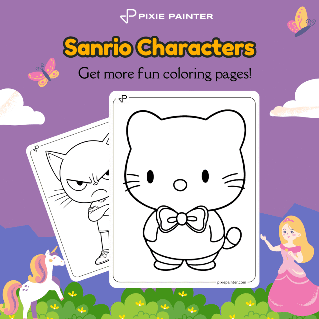 Sanrio Characters Coloring Pages