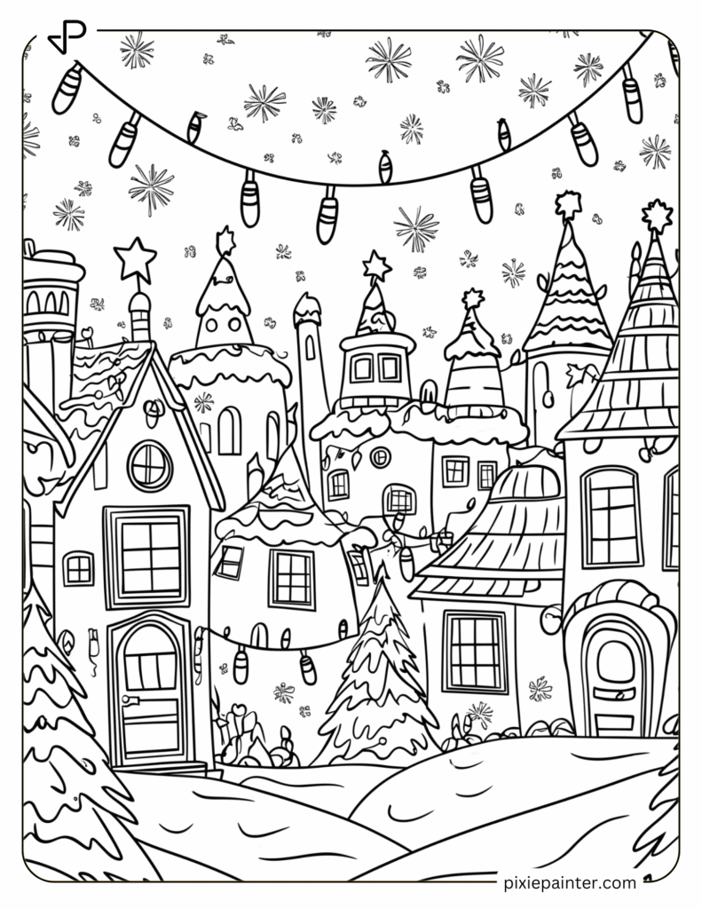 12. Whoville Christmas Lights